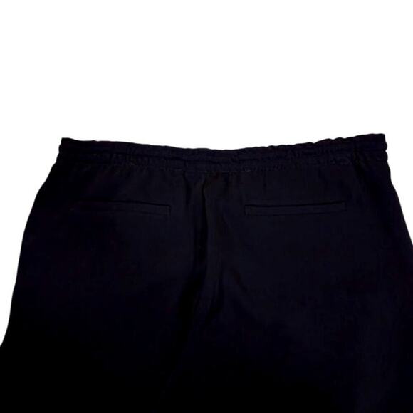 Lauren Ralph Lauren Pull On Pants Size 10 Black Pockets Straight Leg Casual - Picture 5 of 9